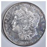 1878-S MORGAN DOLLAR, CH BU 1878-S MORGAN DOLLAR, CH BU