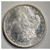 1881-S MORGAN DOLLAR CH BU PL 1881-S MORGAN DOLLAR CH BU PL