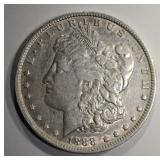 1888-O MORGAN DOLLAR 'HOT LIPS' AU 1888-O MORGAN DOLLAR 'HOT LIPS' AU