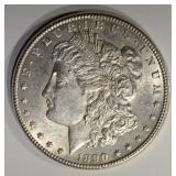 1890-CC MORGAN DOLLAR CH BU 1890-CC MORGAN DOLLAR CH BU