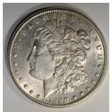 1890-CC MORGAN DOLLAR  CH BU