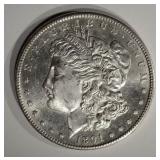 1891-S MORGAN DOLLAR  CH BU PL