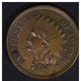 1871 INDIAN HEAD CENT AU 1871 INDIAN HEAD CENT AU