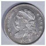 1831 CAPPED BUST HALF DIME  AU+