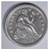 1852-O SEATED LIBERTY DIME AU/BU 1852-O SEATED LIBERTY DIME AU/BU