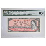 1954 $2 CANADA, BANK OF CANADA