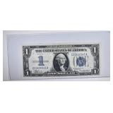 1934 $1 SILVER CERTIFICATE 'LARGE 1 FUNNY BACK' 1934 $1 SILVER CERTIFICATE 'LARGE 1 FUNNY BACK'