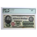 1862 $1 LEGAL TENDER PCGS 55 1862 $1 LEGAL TENDER PCGS 55