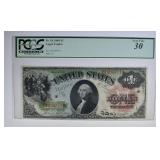 1869 $1 LEGAL TENDER PCGS 30 VF