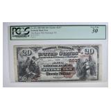 1882 BB $20 CHARTER #2237 NATL NOTE