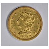 1838 $2 1/2 GOLD LIBERTY CH AU 1838 $2 1/2 GOLD LIBERTY CH AU