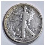 1916 WALKING LIBERTY HALF DOLLAR F-VF 1916 WALKING LIBERTY HALF DOLLAR F-VF