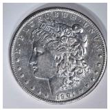 1901-S MORGAN DOLLAR  AU++