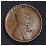 1909-S-VDB LINCOLN CENT  VF