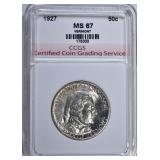 1927 VERMONT COMMEM HALF DOLLAR 1927 VERMONT COMMEM HALF DOLLAR