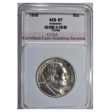 1936 ROBINSON COMMEM HALF DOLLAR 1936 ROBINSON COMMEM HALF DOLLAR
