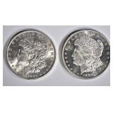 1880-S & 85-O CH BU MORGAN DOLLARS 1880-S & 85-O CH BU MORGAN DOLLARS