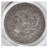 1889-CC MORGAN DOLLAR AU 1889-CC MORGAN DOLLAR AU