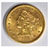 1906-S $5.00 GOLD LIBERTY BU 1906-S $5.00 GOLD LIBERTY BU