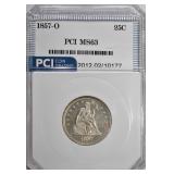 1857-O SEATED LIBERTY QUARTER 1857-O SEATED LIBERTY QUARTER