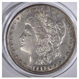 1889-CC MORGAN DOLLAR  AU