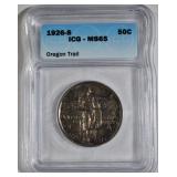 1926-S OREGON TRAIL COMMEMORATIVE HALF DOLLAR 1926-S OREGON TRAIL COMMEMORATIVE HALF DOLLAR