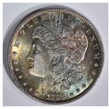 1885 MORGAN DOLLAR GEM BU RAINBOW COLOR 1885 MORGAN DOLLAR GEM BU RAINBOW COLOR