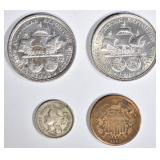 100-MIXED DATE CIRC INDIAN CENTS FROM 1880'S 100-MIXED DATE CIRC INDIAN CENTS FROM 1880'S