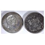 1893-J & 1899-A 5 MARK GERMAN STATES 1893-J & 1899-A 5 MARK GERMAN STATES
