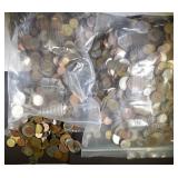 20-POUNDS WELL MIXED FOREIGN COINS