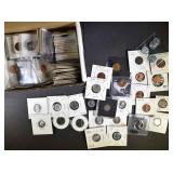 MIXED BOX OF COLLECTOR COINS MIXED BOX OF COLLECTOR COINS