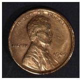 1909-S LINCOLN CENT  AU