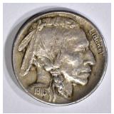 1916-S BUFFALO NICKEL  AU