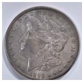 1893-O MORGAN DOLLAR  CH BU