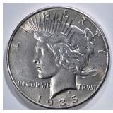 1935 PEACE DOLLAR  CH BU