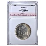 1936 DELAWARE COMMEM HALF DOLLAR 1936 DELAWARE COMMEM HALF DOLLAR