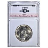 1936-D CINCINNATI COMMEM HALF DOLLAR 1936-D CINCINNATI COMMEM HALF DOLLAR