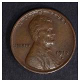 1912-D LINCOLN CENT  XF