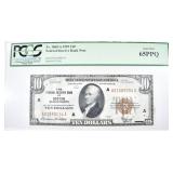 1929 $10 FEDERAL RESERVE BANK NOTE 1929 $10 FEDERAL RESERVE BANK NOTE