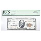 1929 $10 FEDERAL RESERVE BANK NOTE