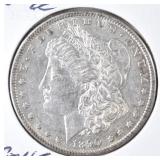 1890-CC MORGAN DOLLAR  CH.AU