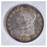 1830 CAPPED BUST HALF DOLLAR LARGE 0 1830 CAPPED BUST HALF DOLLAR LARGE 0