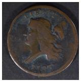 1793 LIBERTY CAP HALF CENT  VF