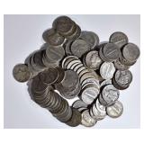 85-CIRC MERCURY DIMES 85-CIRC MERCURY DIMES