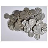 $10.00 FACE VALUE 90% SILVER DIMES & QUARTERS