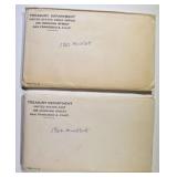 1962 & 63 U.S. MINT UNC SETS IN ORIG PACKAGING 1962 & 63 U.S. MINT UNC SETS IN ORIG PACKAGING