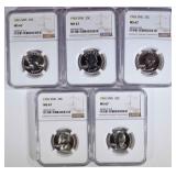 5-1965 SMS WASHINGTON QTRS NGC MS67 5-1965 SMS WASHINGTON QTRS NGC MS67
