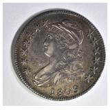 1809 CAPPED BUST HALF DOLLAR AU