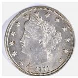 1911 LIBERTY 'V' NICKEL AU/BU 1911 LIBERTY 'V' NICKEL AU/BU