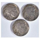 3 - 1931-S BUFFALO NICKELS XF 3 - 1931-S BUFFALO NICKELS XF